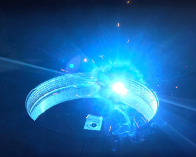 Instandsetzung Schaufel CAT 988H Fa. Kiesel_Kiesel_Schweißung